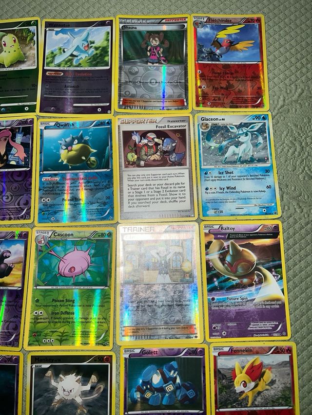 Lotto carte miste pokemon