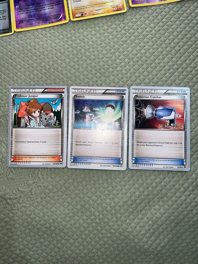 Lotto carte miste pokemon