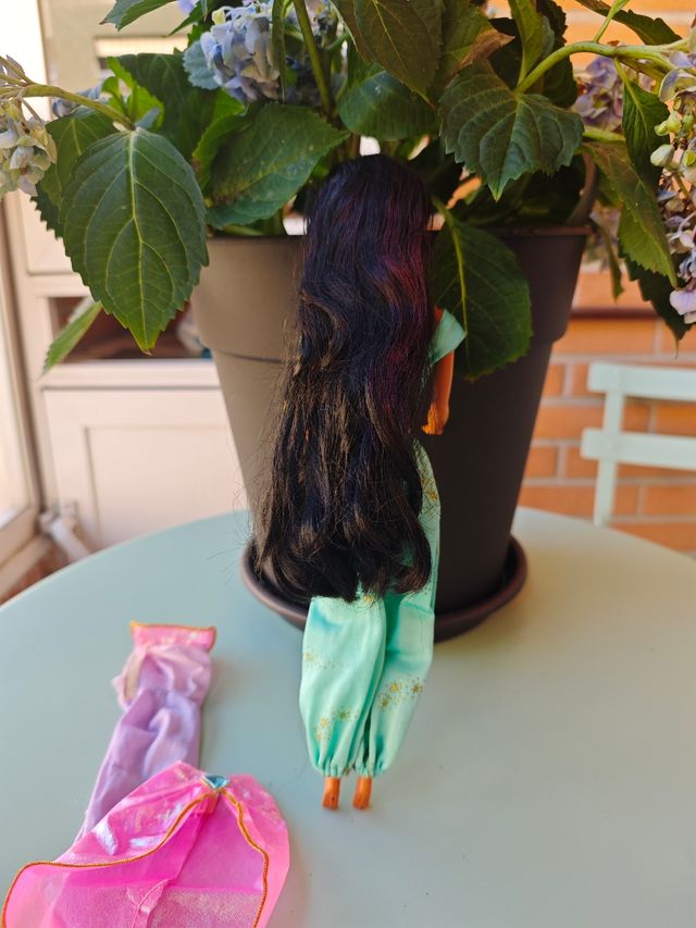Muñeca Jasmine Aladdin Disney Mattel Años 90
