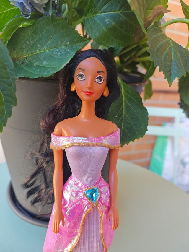Muñeca Jasmine Aladdin Disney Mattel Años 90