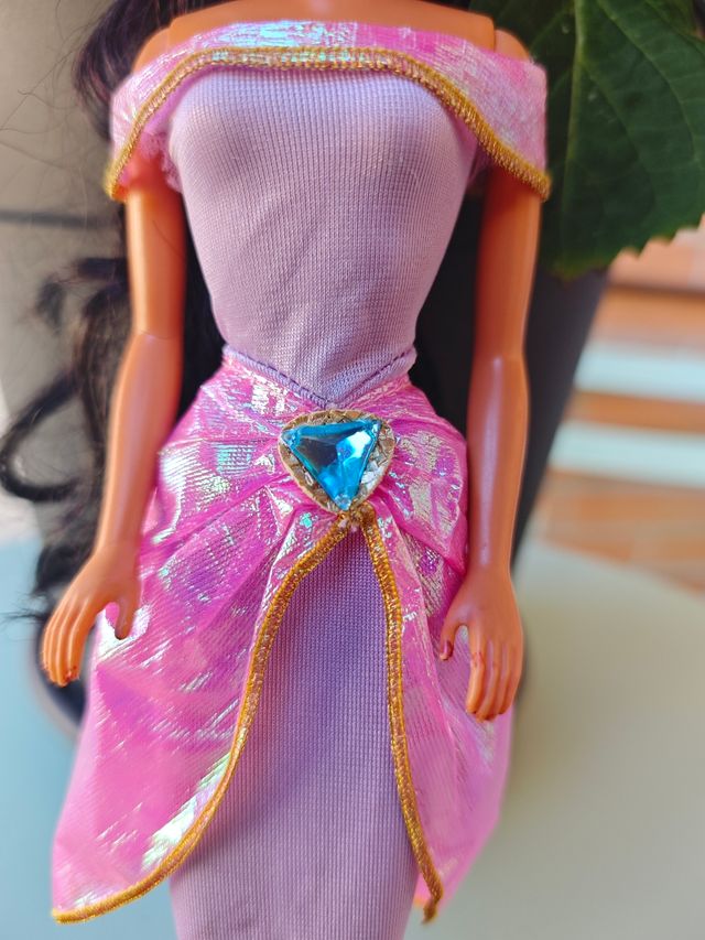 Muñeca Jasmine Aladdin Disney Mattel Años 90