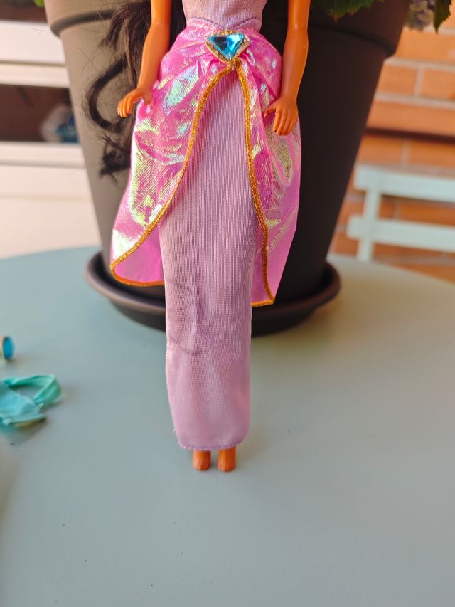 Muñeca Jasmine Aladdin Disney Mattel Años 90