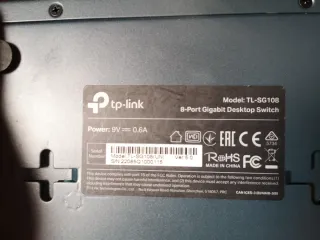 TP-Link Switch Gigabit 8 Puertos Escritorio