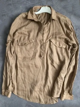 Camisa militar Zara 
