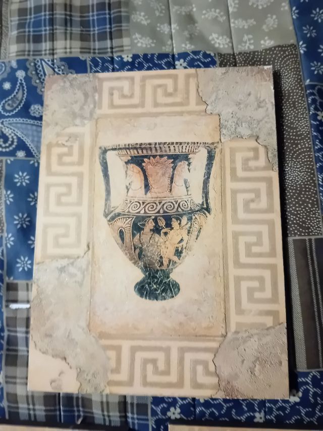 Juego 3 Cuadros motivos Griegos