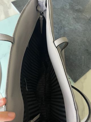 Bolso Tote Victoria's Secret Gris