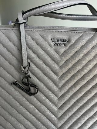 Bolso Tote Victoria's Secret Gris