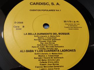 Vinilo Cuentos Populares Vol. 1