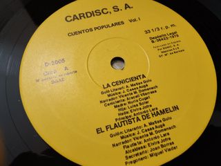 Vinilo Cuentos Populares Vol. 1