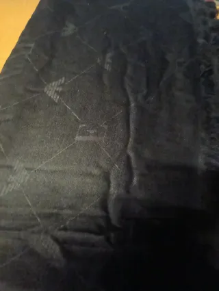 Sciarpa Emporio Armani Uomo Nera 200x90