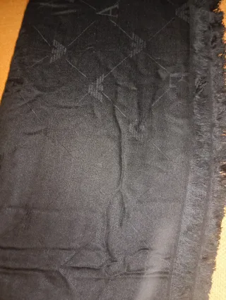 Sciarpa Emporio Armani Uomo Nera 200x90