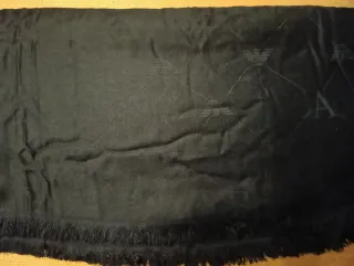 Sciarpa Emporio Armani Uomo Nera 200x90