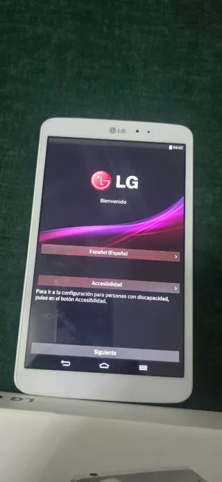 LG G Pad 8.3 Blanca