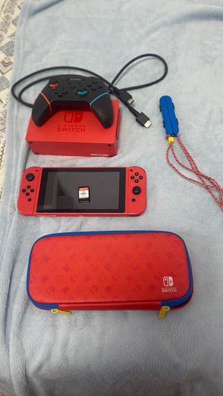 Pack Nintendo Switch Mario Bros Rojo