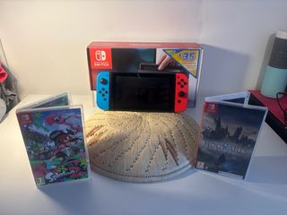 Nintendo Switch + Hogwarts + Splatoon 2