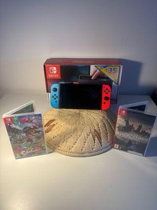 Nintendo Switch + Hogwarts + Splatoon 2