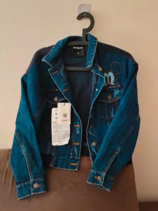 Cazadora vaquera Desigual Mickey XS