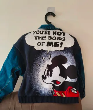 Cazadora vaquera Desigual Mickey XS