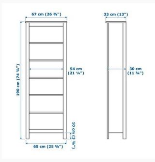 Estantería Blanca Ikea Brusali