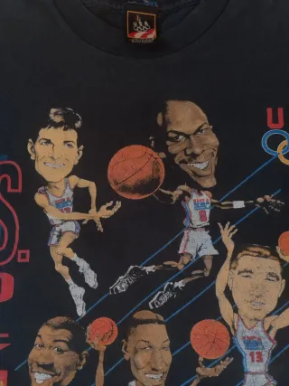 Camiseta vintage oficial del USA Dream Team (1992)