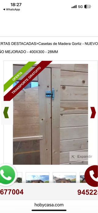 busco Montador cobertizo madera 12 m2