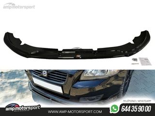 SPOILER DELANTERO DESCATALOGADO VOLVO V50 NEGRO MATE