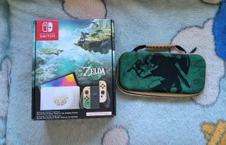 Nintendo Switch OLED Edición Zelda Tears Kingdom
