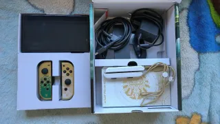 Nintendo Switch OLED Edición Zelda Tears Kingdom