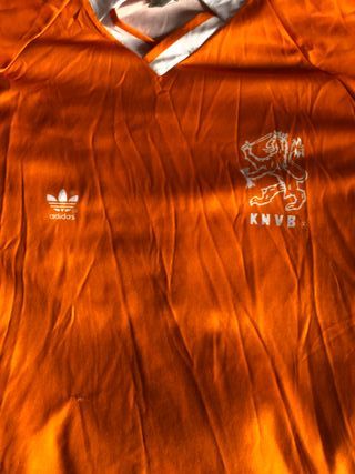 Camiseta Holanda Adidas 1983-84 Naranja