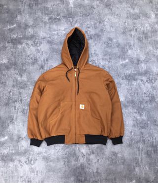 Chaqueta Carhartt Marrón con Capucha