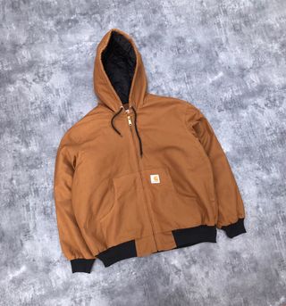 Chaqueta Carhartt Marrón con Capucha
