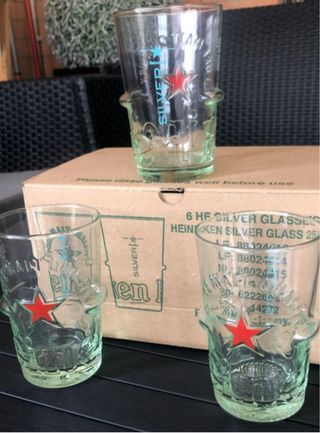 Set 6 Bicchieri Heineken 25 cl