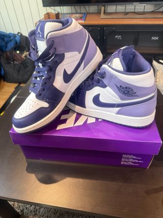 Nike air Jordan Mid | sky j purple