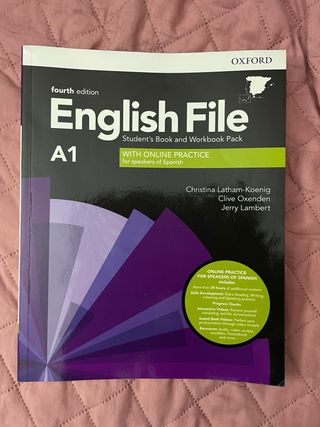 libro English File Student’s book and Workbook