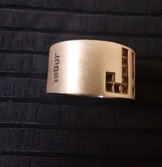 Anillo plata 925, unisex, peso 21 gramos, 2 logos