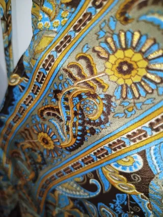 Vestito scollato made in India Bohemian fascion 
