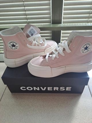 Converse All Star Rosas plataforma 