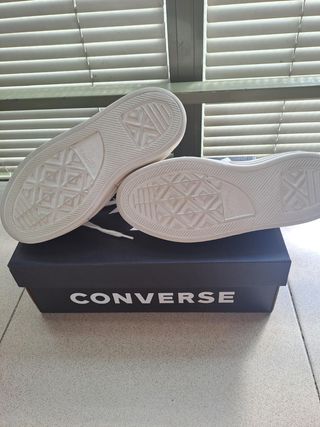 Converse All Star Rosas plataforma 