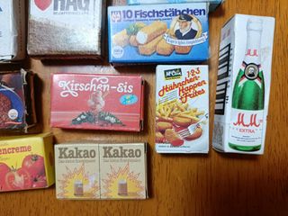 Miniaturas Supermercado Alemán Vintage (14 uds)