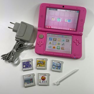 Nintendo 3DS XL Rosa con Giochi e accessori