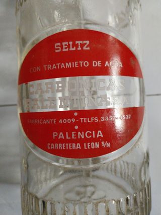 SIFONES CARBONICAS PALENTINA  (2 unidades).