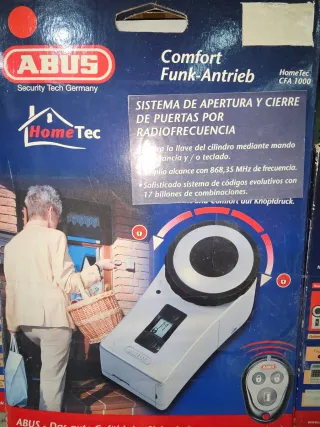 Cerradura ABUS HomeTec CFA 1000 con mando