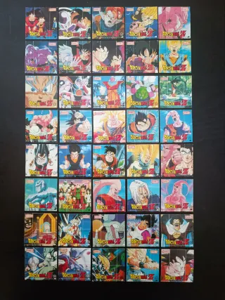Dragon Ball Z Desdobráveis - Coleção Completa