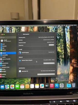 MacBook Pro 2019 Grigio siderale touch bar 