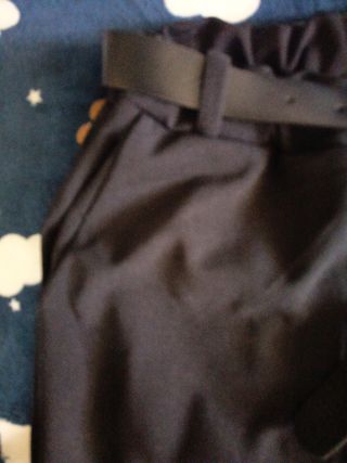 Pantaloni donna gamba ampia neri
