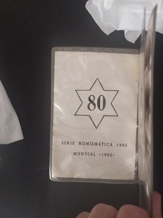 Pesetas Mundial España 1982 Serie Numismática