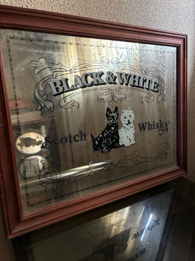 Espejo Black & White Perros