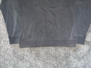 Sudadera Nike gris vintage logo bordado