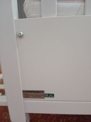 Lettino Foppapedretti
Con Lenzuola Pumini Paracolp