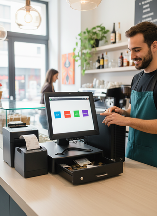 TPV Completo Wincor Nixdorf i3 + Cajón